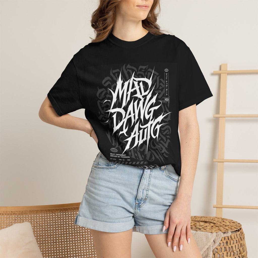 Mad Dawg Auto Graphic T-Shirt — Streetwear Car Crew Tee