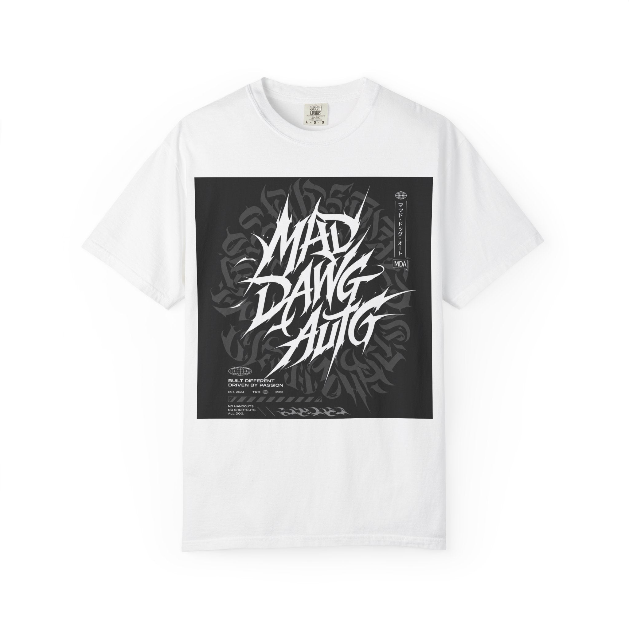 Mad Dawg Auto Graphic T-Shirt — Streetwear Car Crew Tee